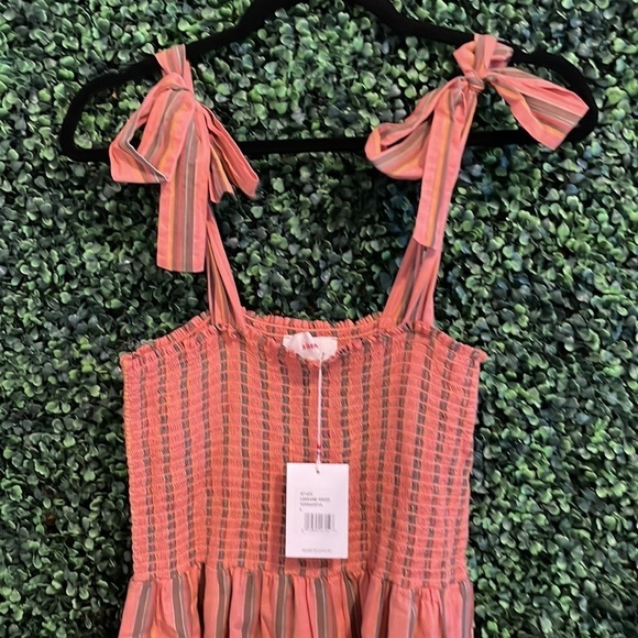 NWT XIRENA Lorraine Dress in Terracotta - Picture 5 of 6